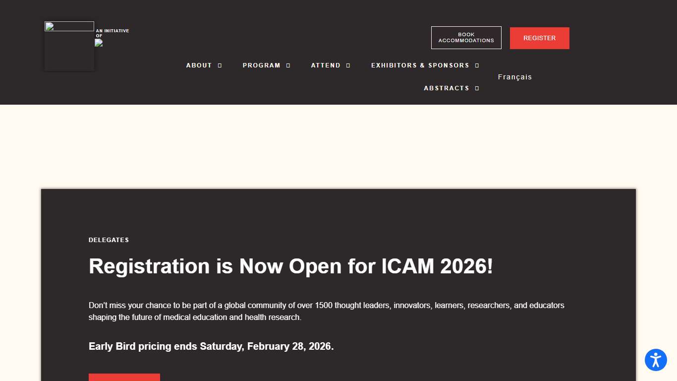 2026 Delegate Registration - ICAM CIMU